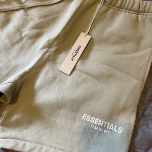 FOG - Fear of God Sea Foam Relaxed Sweat Short.